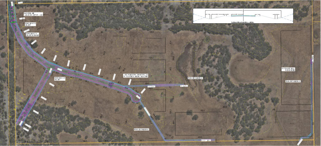 Subdivision in Crooked Brook