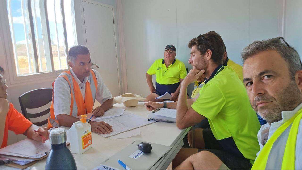 Site meetings run By Ground Civil